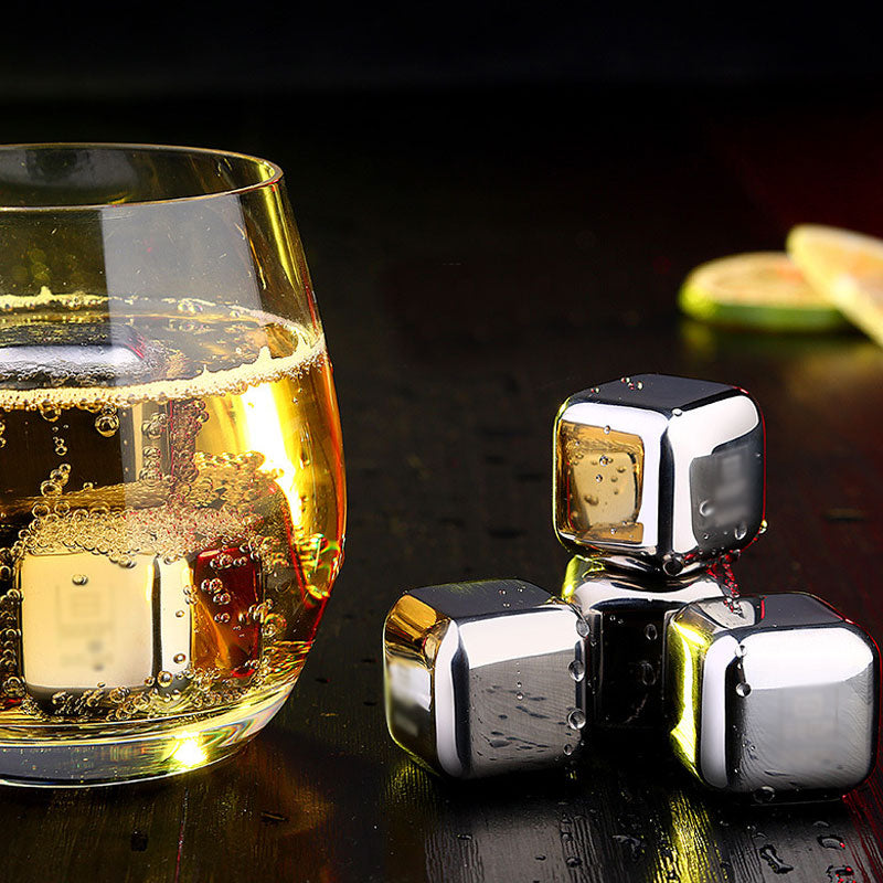 Metal Chilling Cubes