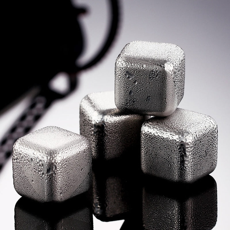 Metal Chilling Cubes