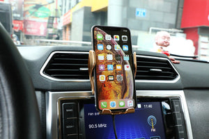 Infrared Phone Holder and Wireless Fast Charger
