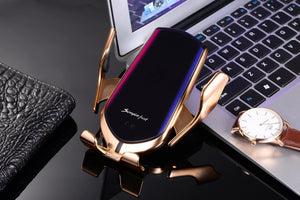 Infrared Phone Holder and Wireless Fast Charger